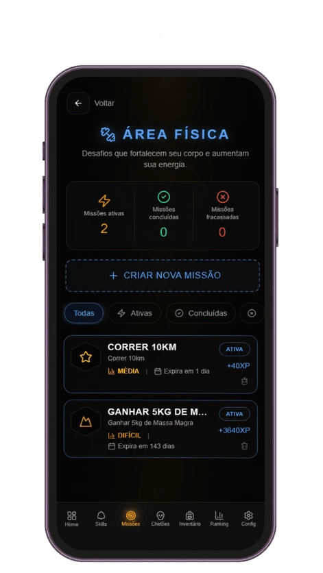 Tela 6 do sistema Passe de Batalha.